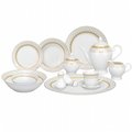 Lorenzo Import Lorenzo Import Beatrice 57 Piece Porcelain Dinnerware Set; Service for 8 by Lorren Home Trends Beatrice